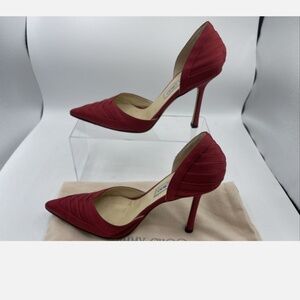 Jimmy Choo red heels size 37 1/2
